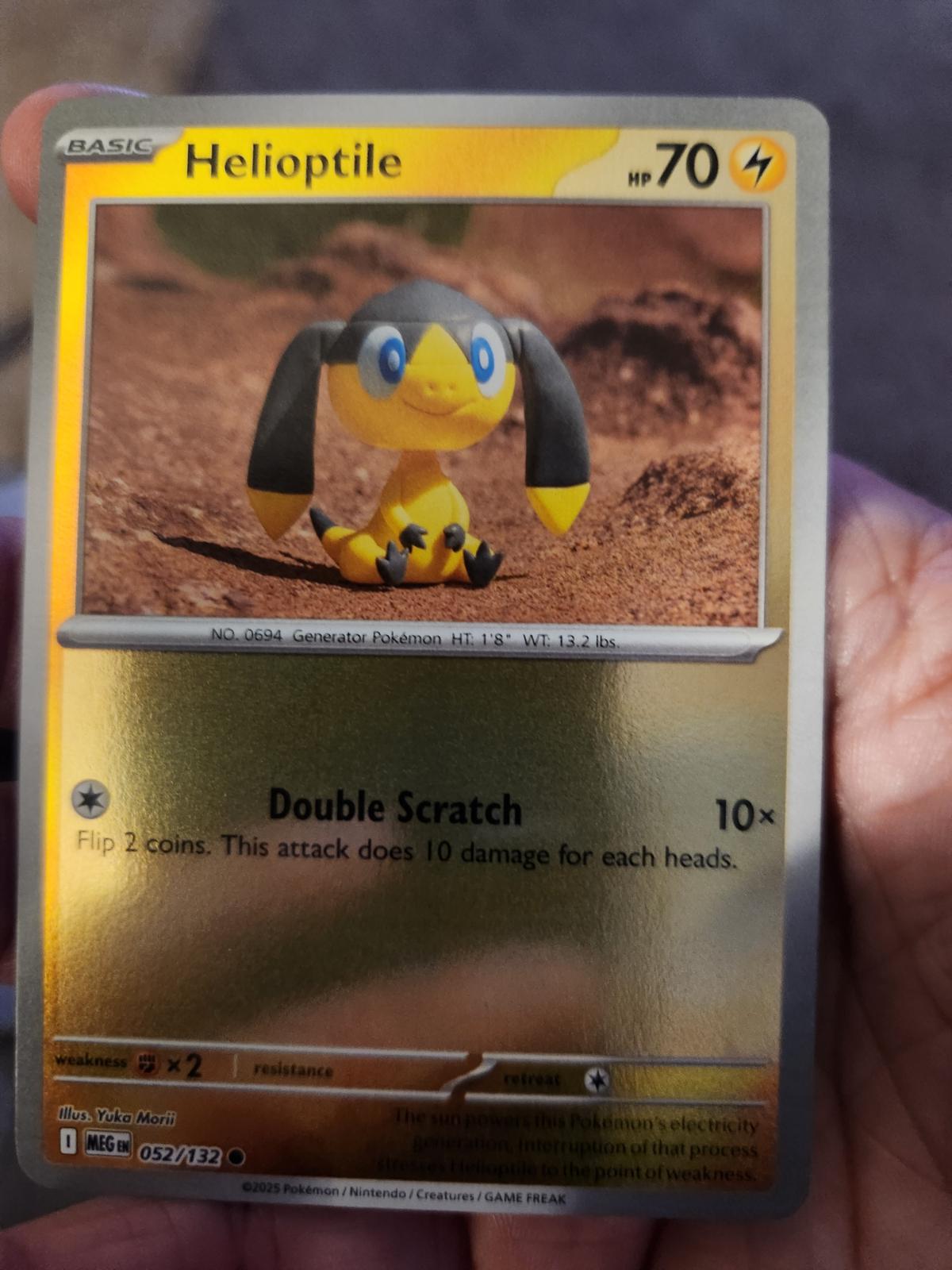 Helioptile [Reverse Holo]